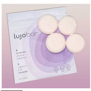 lujobar Lavender Shower Steamers 4 Pack | Vegan, Cruelty Free, Phthalates Free